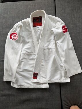 White Brazilian Jiu-Jitsu Gi Jacket
